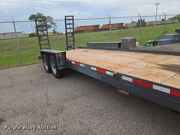 image for item EW0275 2021 Belshe WB12 equipment trailer