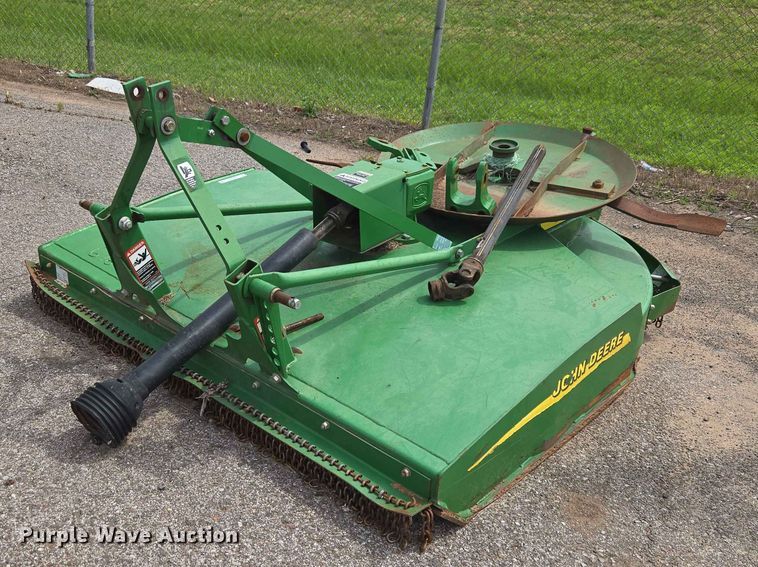 image for item EW0279 John Deere MX6 rotary mower