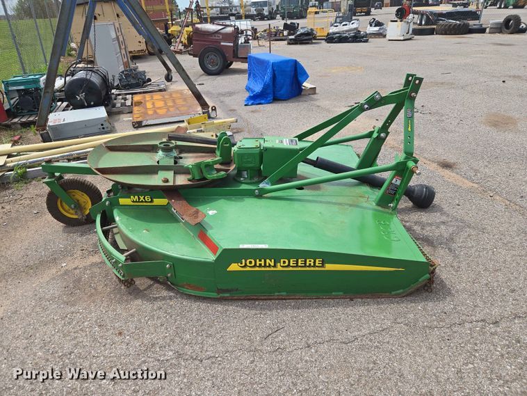 image for item EW0279 John Deere MX6 rotary mower