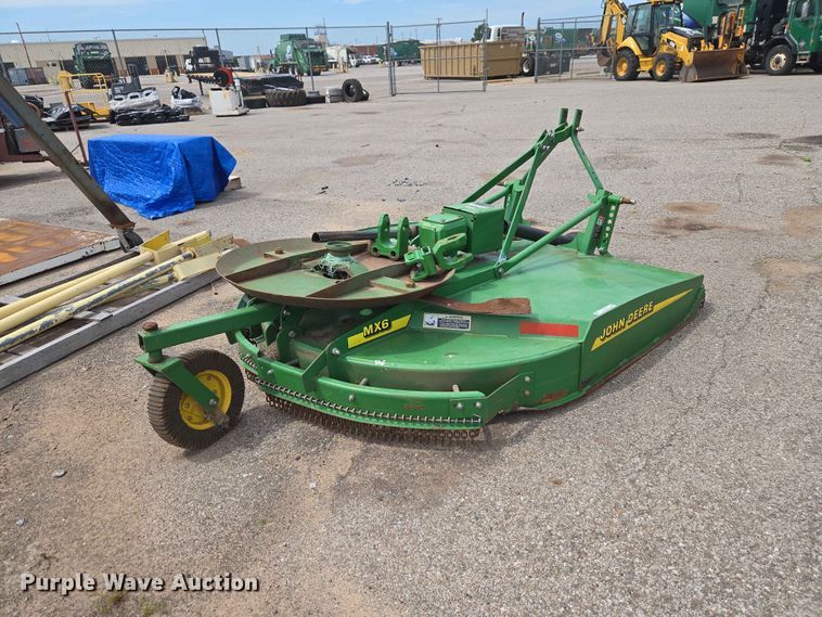 image for item EW0279 John Deere MX6 rotary mower