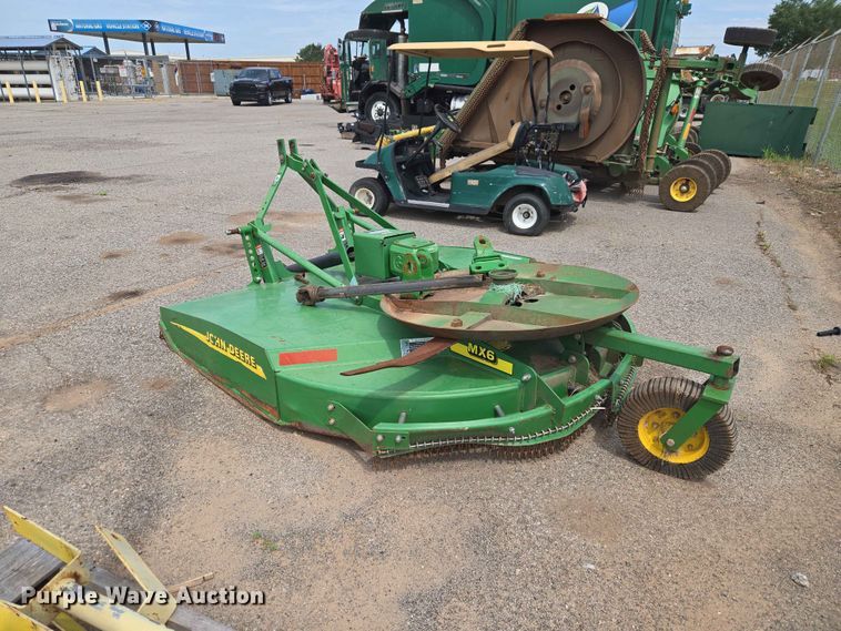 image for item EW0279 John Deere MX6 rotary mower