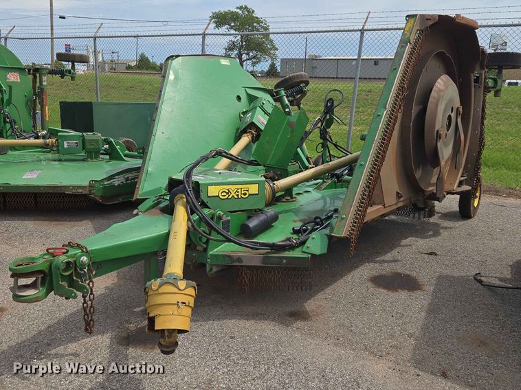 image for item EW0280 John Deere CX15 batwing rotary mower