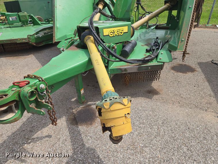 image for item EW0280 John Deere CX15 batwing rotary mower