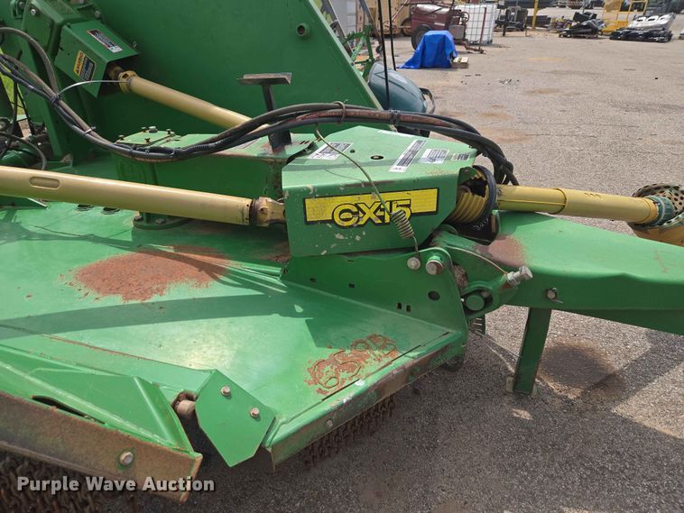 image for item EW0280 John Deere CX15 batwing rotary mower
