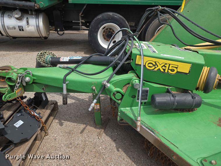 image for item EW0281 John Deere CX15 batwing rotary mower