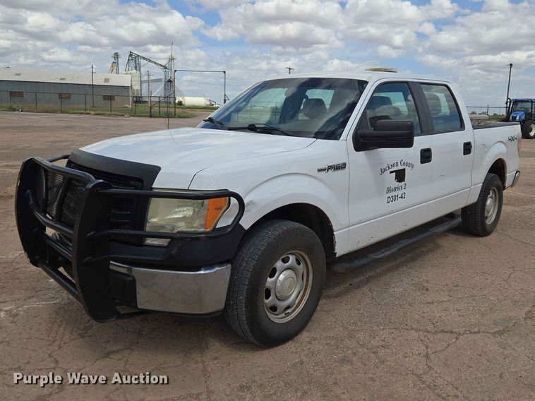 image for item EW0312 2014 Ford F150 Crew Cab pickup truck