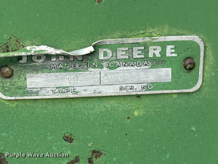 image for item EW4742 John Deere rotary mower