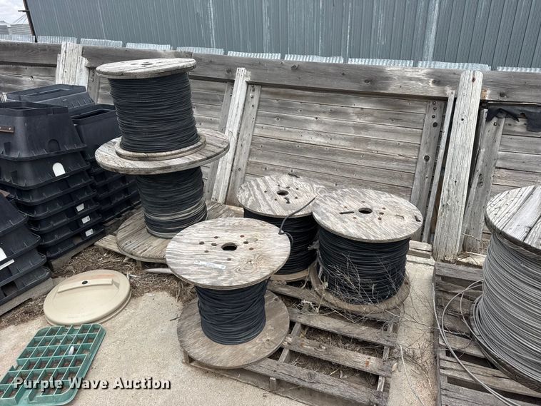 image for item EW4760 Approximately (5) spools of wire