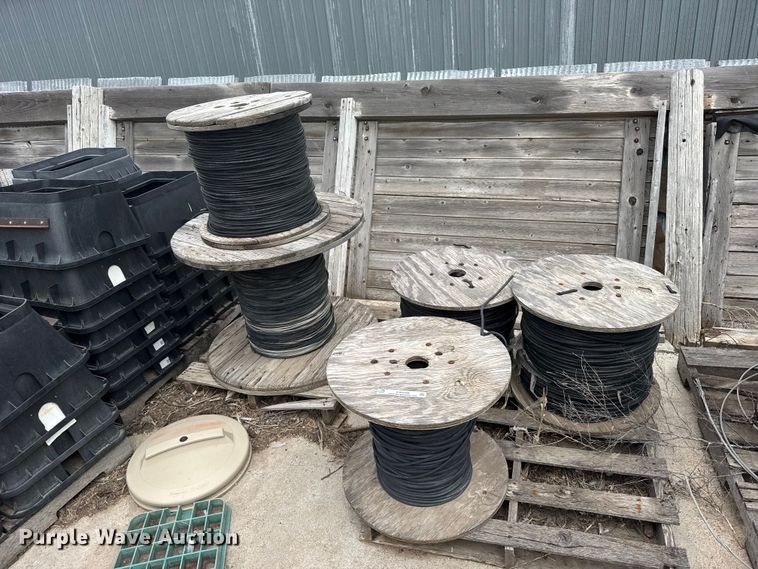 image for item EW4760 Approximately (5) spools of wire