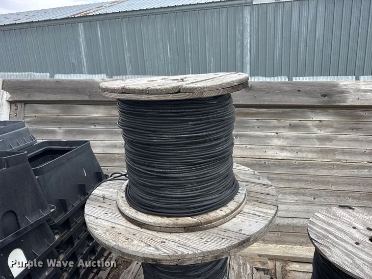 image for item EW4760 Approximately (5) spools of wire
