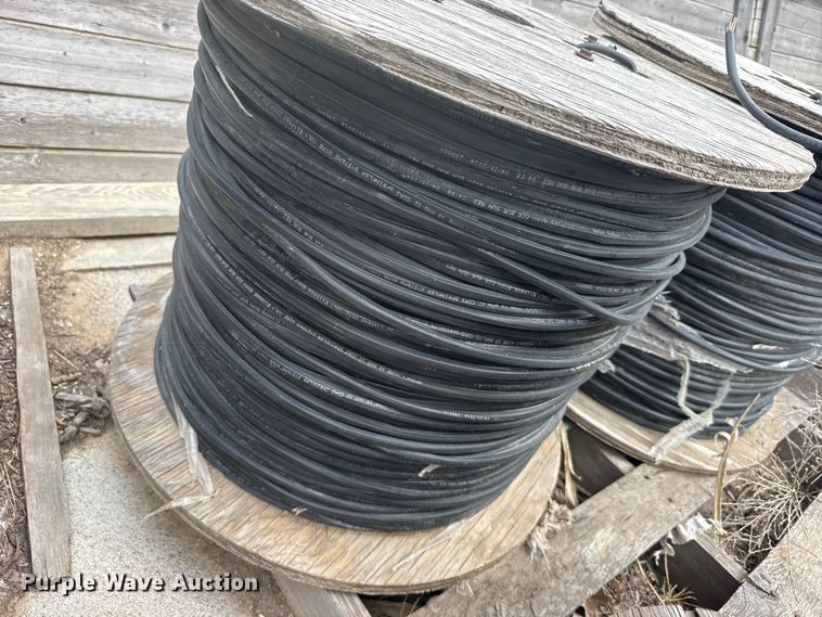 image for item EW4760 Approximately (5) spools of wire