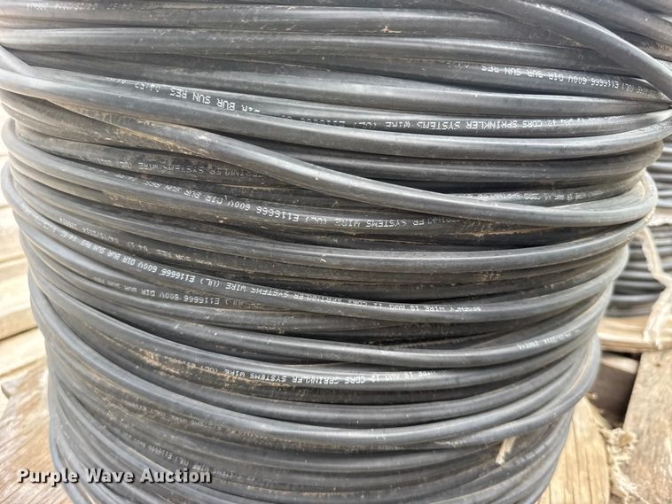 image for item EW4760 Approximately (5) spools of wire
