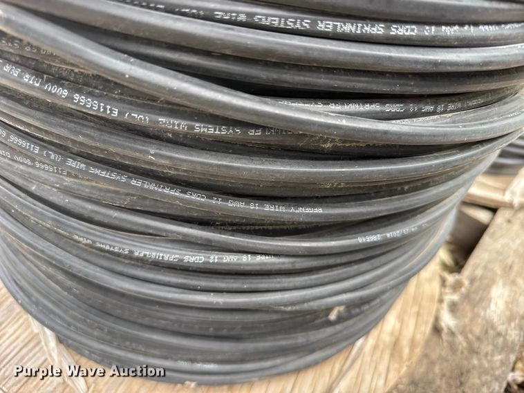 image for item EW4760 Approximately (5) spools of wire