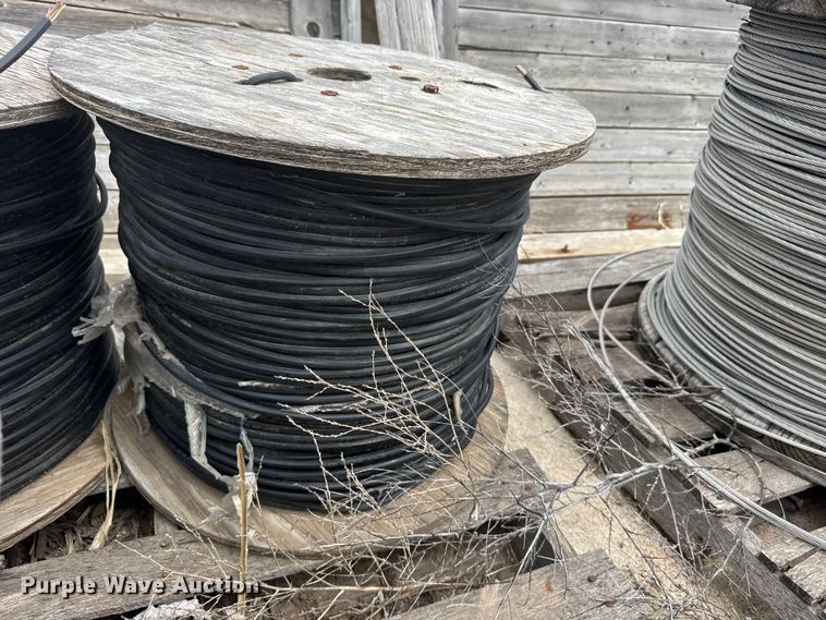 image for item EW4760 Approximately (5) spools of wire