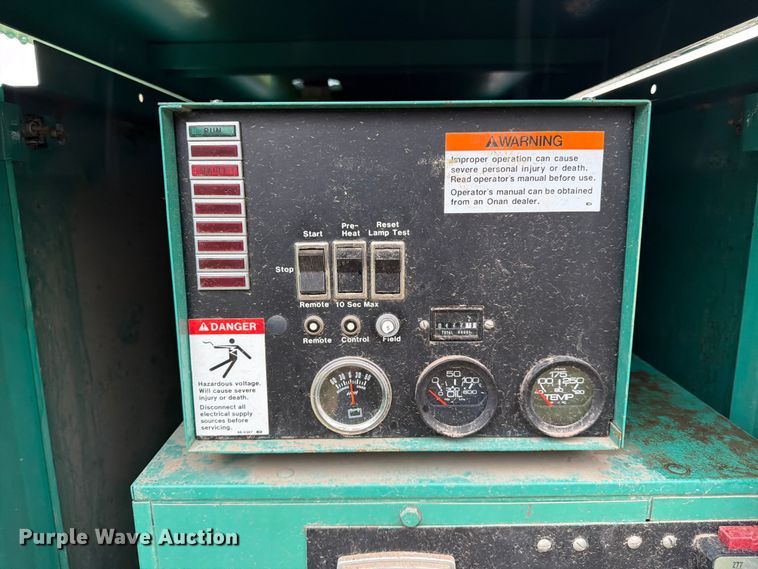 image for item EW4787 Onan 25.0 GenSet generator