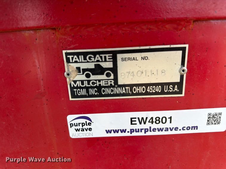 image for item EW4801 Tailgate Mulcher straw blower