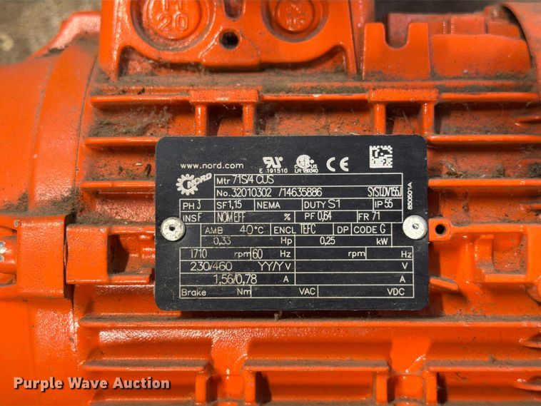 image for item EX5496 Nord 71S/4 CUS electric motor