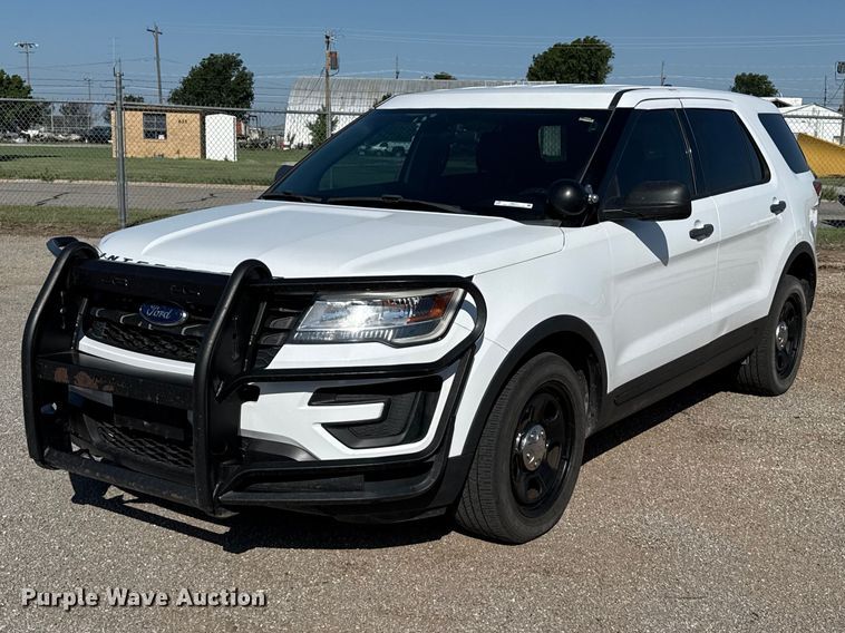 image for item FB6741 2018 Ford Explorer Police SUV