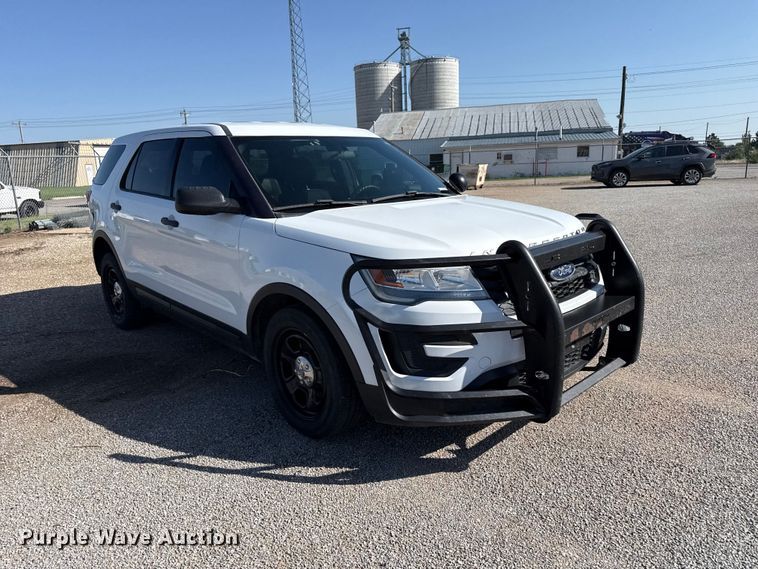 image for item FB6741 2018 Ford Explorer Police SUV