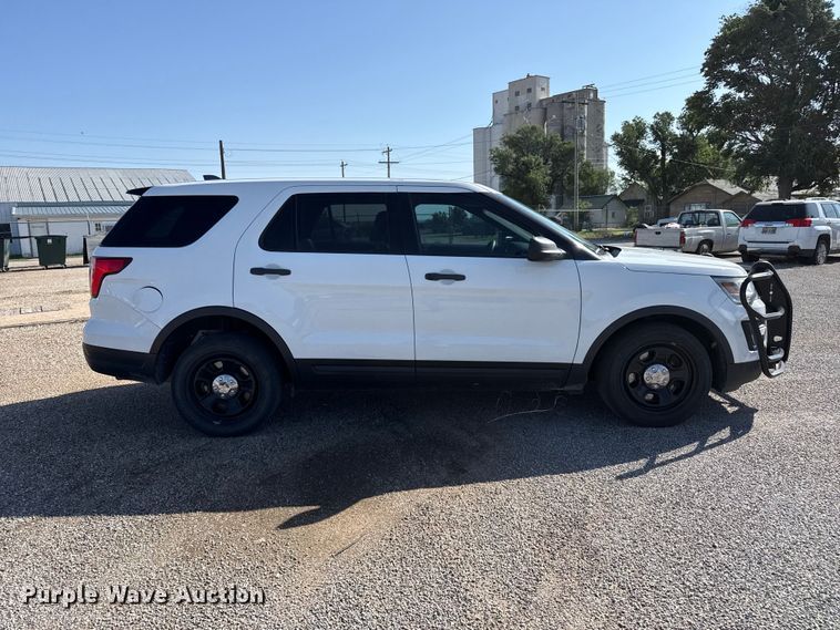 image for item FB6741 2018 Ford Explorer Police SUV