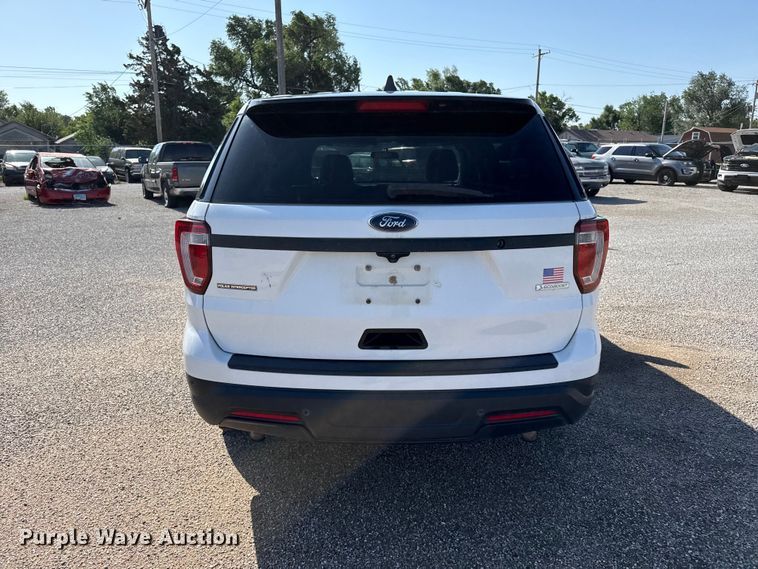 image for item FB6741 2018 Ford Explorer Police SUV