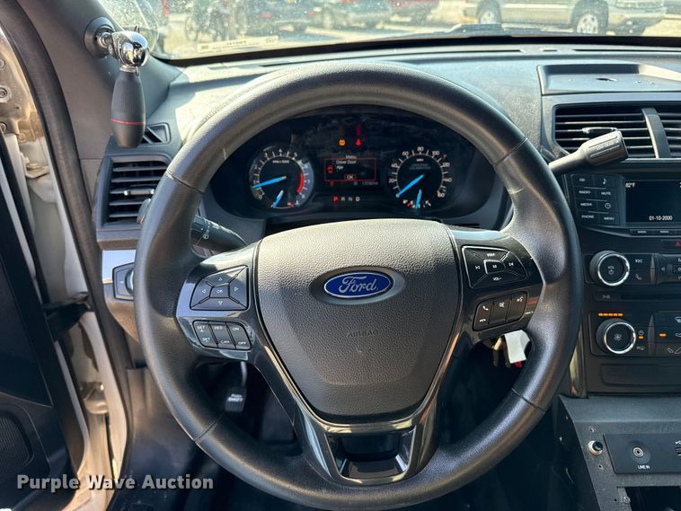 image for item FB6741 2018 Ford Explorer Police SUV