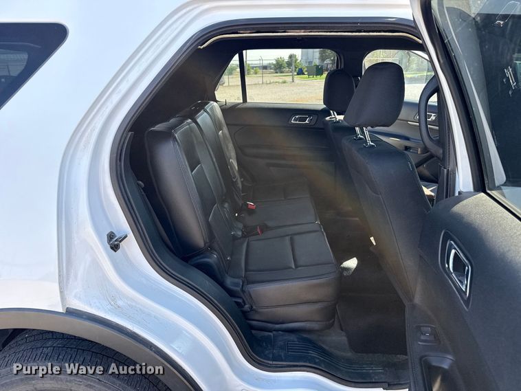 image for item FB6741 2018 Ford Explorer Police SUV