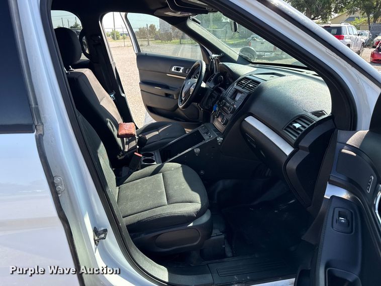 image for item FB6741 2018 Ford Explorer Police SUV
