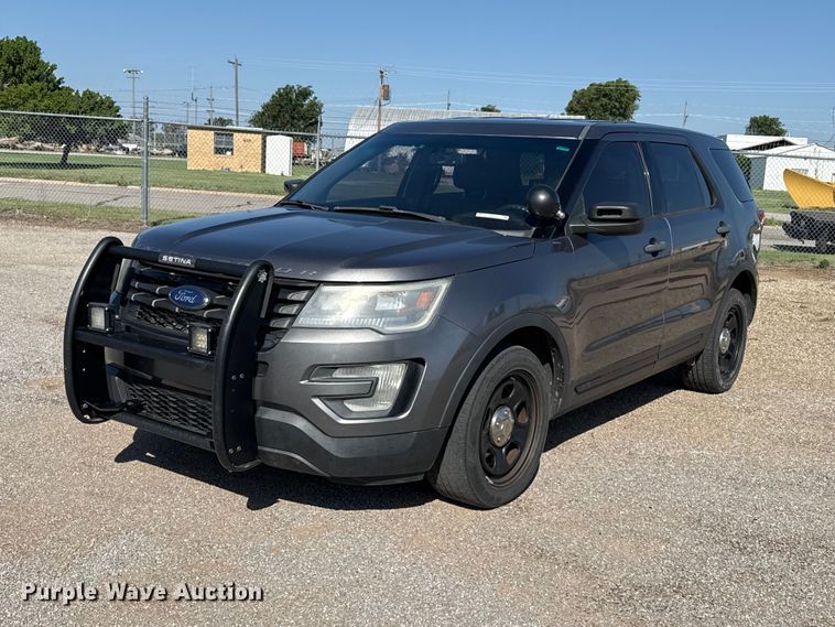 image for item FB6742 2017 Ford Explorer Police SUV