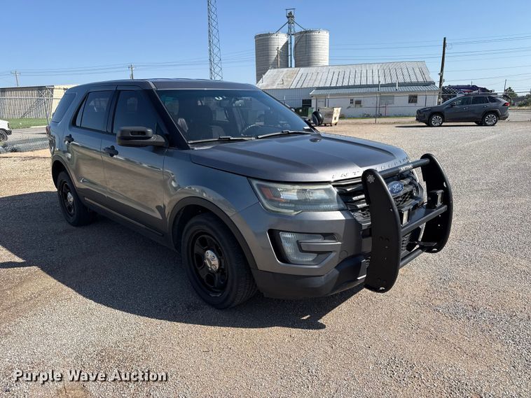image for item FB6742 2017 Ford Explorer Police SUV
