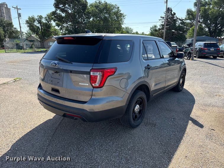 image for item FB6742 2017 Ford Explorer Police SUV