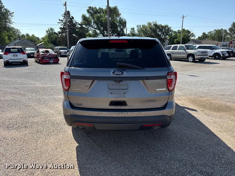 image for item FB6742 2017 Ford Explorer Police SUV