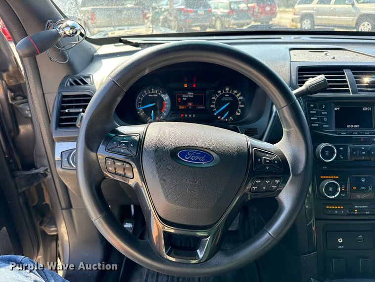 image for item FB6742 2017 Ford Explorer Police SUV