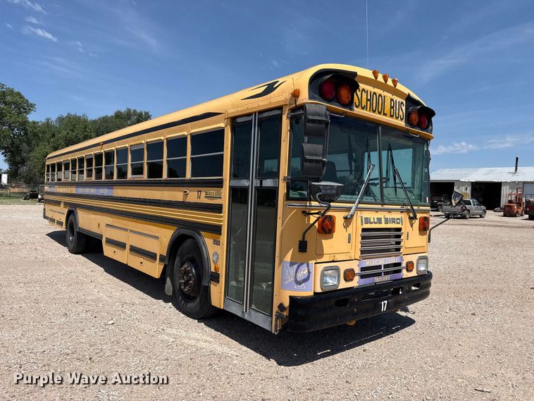 image for item FB6767 2002 Blue Bird TC2000 school bus