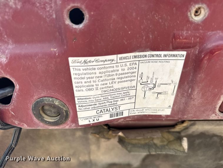 image for item FB7444 2004 Ford Mustang convertible