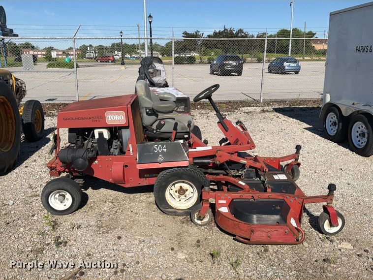 image for item FB8192 Toro Groundsmaster lawn mower