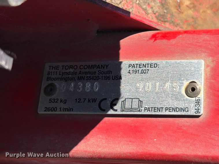 image for item FB8195 Toro Greensmaster 3200 reel mower