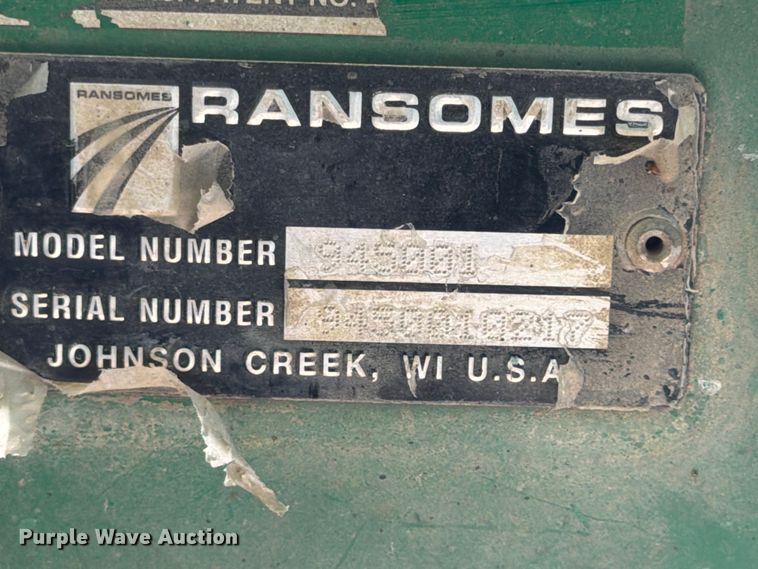 image for item FB8197 Ransomes 250 reel mower