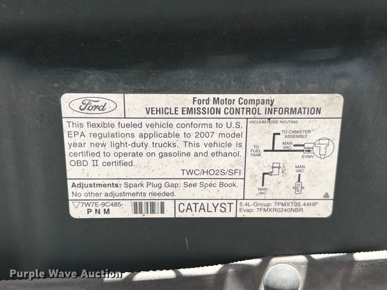 image for item FB8200 2007 Ford F150 pickup truck