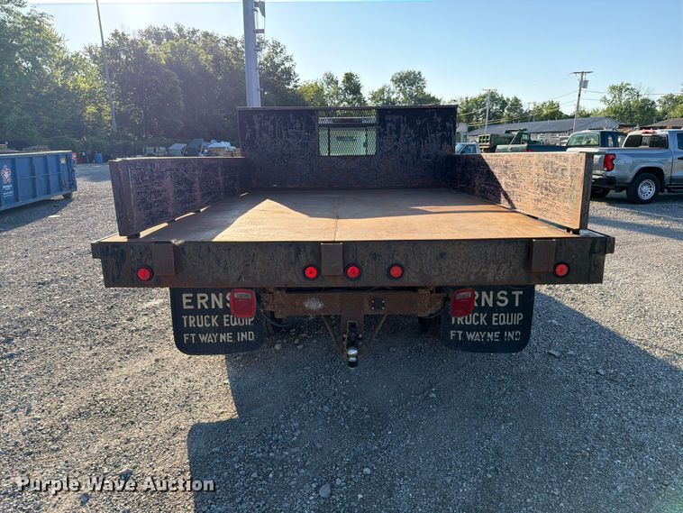 image for item FB8201 1995 Chevrolet C3500 dump flatbed pickup truck