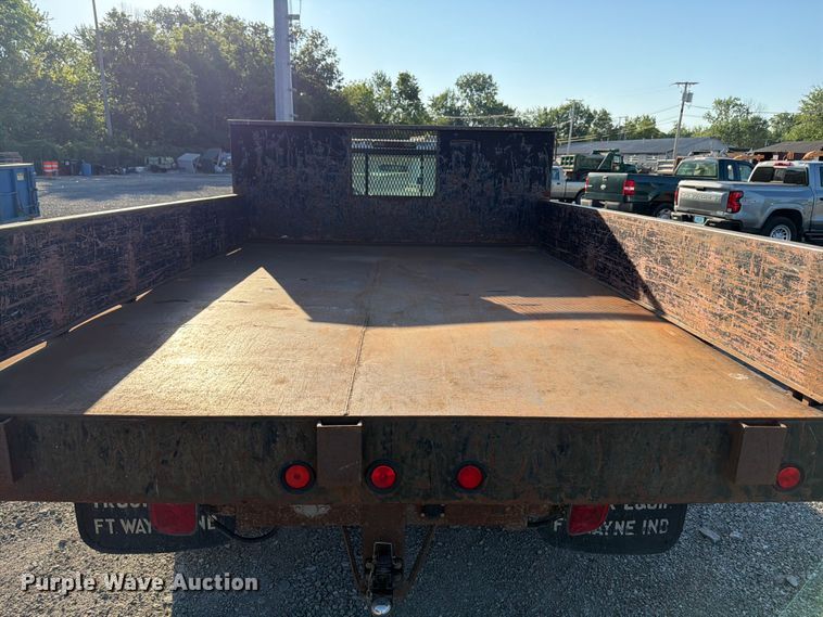 image for item FB8201 1995 Chevrolet C3500 dump flatbed pickup truck