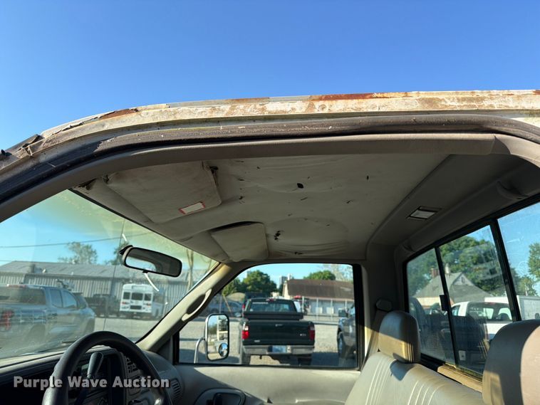 image for item FB8201 1995 Chevrolet C3500 dump flatbed pickup truck