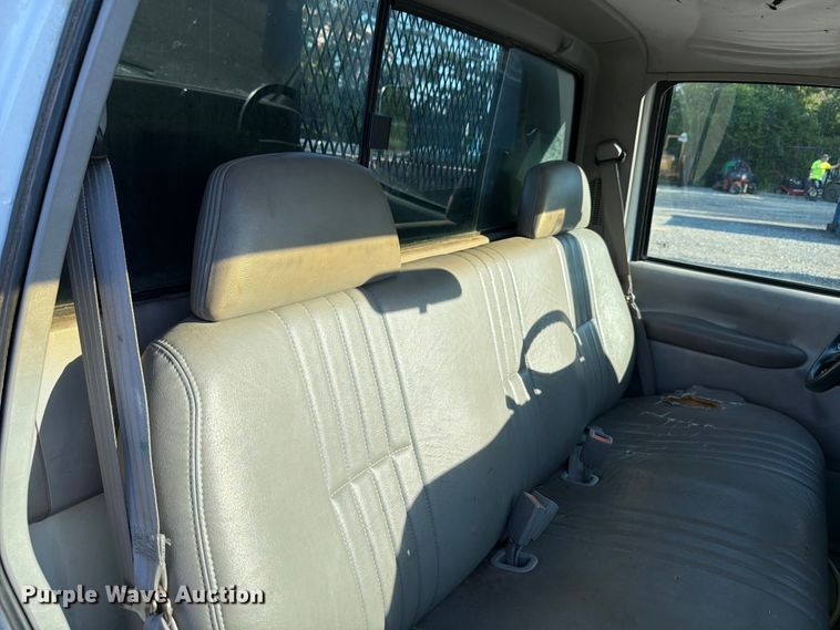 image for item FB8201 1995 Chevrolet C3500 dump flatbed pickup truck