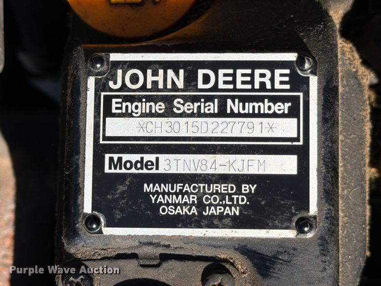 image for item FB8202 John Deere 3225C reel mower