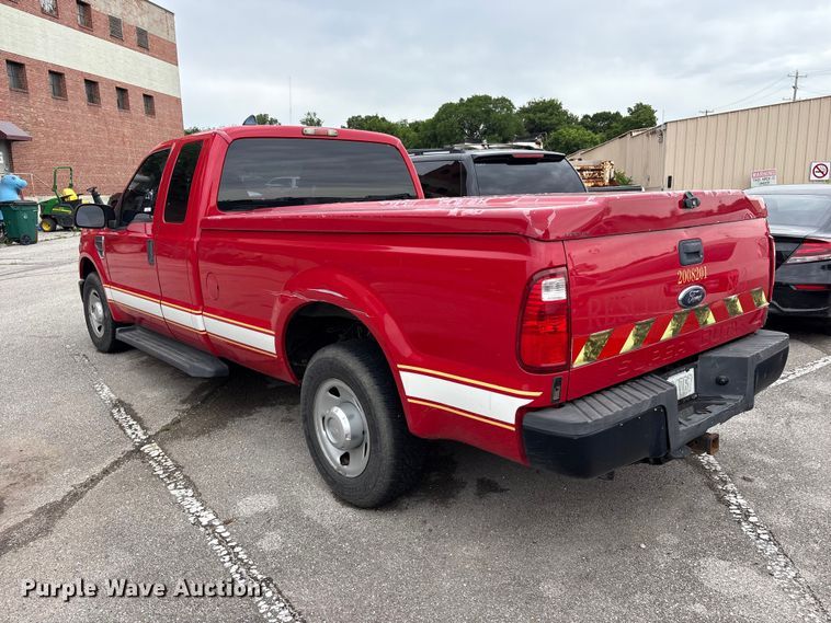 image for item FB8844 2008 Ford F250 Super Duty XL Ext. Cab pickup truck