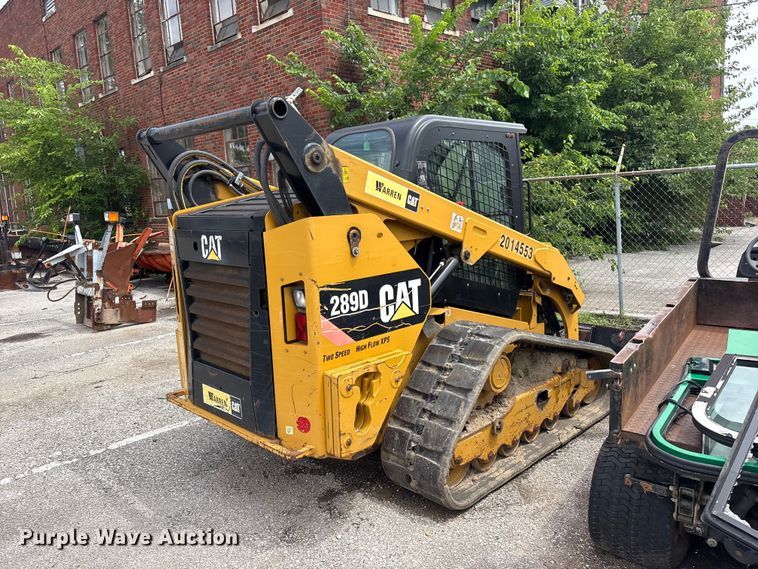 image for item FB8845 2014 Caterpillar 289D tracked skid steer loader