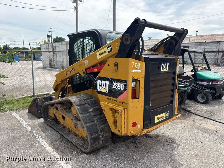 image for item FB8845 2014 Caterpillar 289D tracked skid steer loader