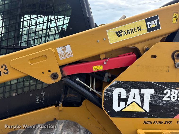 image for item FB8845 2014 Caterpillar 289D tracked skid steer loader