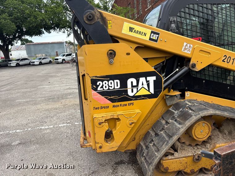 image for item FB8845 2014 Caterpillar 289D tracked skid steer loader