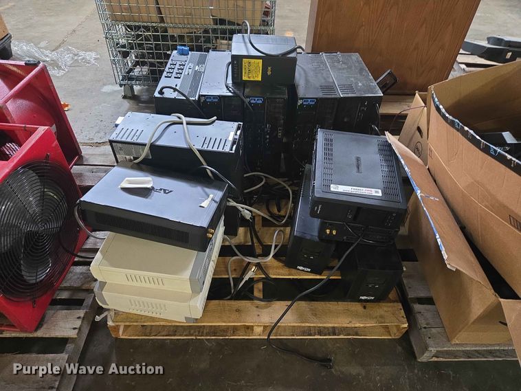 image for item FB8851 Approximately 12 UPS back-up power supplies